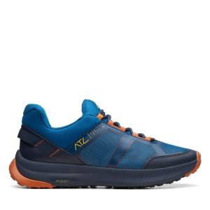 Clarks ATL Trail Lo Men's Sneakers Blue | CLK976NVZ