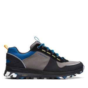 Clarks ATL Trek Walk Waterproof Men's Sneakers Grey | CLK204EIY