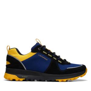 Clarks ATL Trek Walk Waterproof Men's Sneakers Navy | CLK794EKF