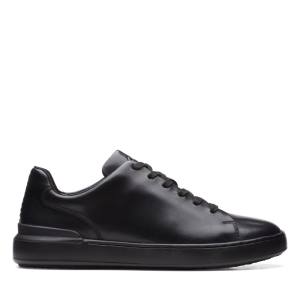 Clarks Court Lite Lace Men's Sneakers Black | CLK845MGR