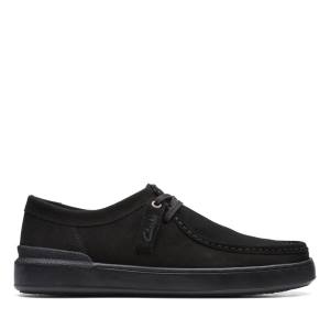 Clarks Court Lite Wally Men's Sneakers Black | CLK793HYW