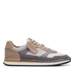 Clarks Craft Run Tor Men's Sneakers Grey | CLK863HCY