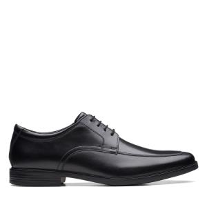 Clarks Howard Apron Men's Black Shoes Black | CLK901EXZ