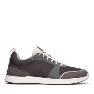 Clarks LT Lace Men's Sneakers Grey | CLK493OTH