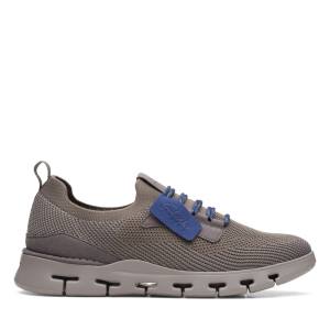 Clarks Nature X Lo Men's Sneakers Grey | CLK529JPF