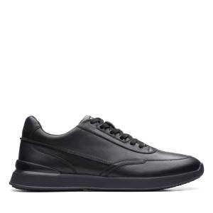 Clarks Race Lite Lace Men's Sneakers Black | CLK731DPA