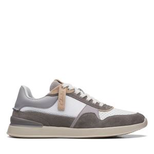 Clarks Race Lite Tor Men's Sneakers Grey | CLK643ORQ