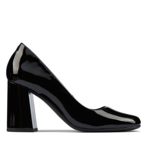 Clarks Sheer85 Court Women's Heels Shoes Black | CLK845DHA