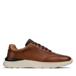 Clarks Sprint Lite Lace Men's Sneakers Brown | CLK421GMQ