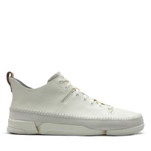 Clarks Trigenic Flex Men's Sneakers White | CLK431MIO