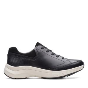 Clarks Wave2.0 Way Men's Sneakers Black | CLK609LEM