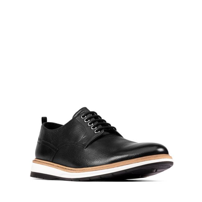 Clarks Chantry Walk Men's Black Shoes Black | CLK981DIR