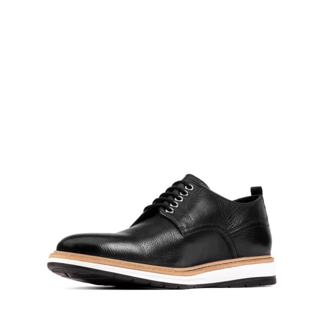 Clarks Chantry Walk Men's Black Shoes Black | CLK981DIR