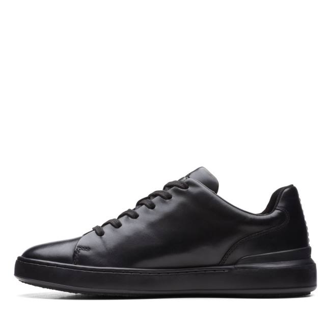 Clarks Court Lite Lace Men's Sneakers Black | CLK845MGR