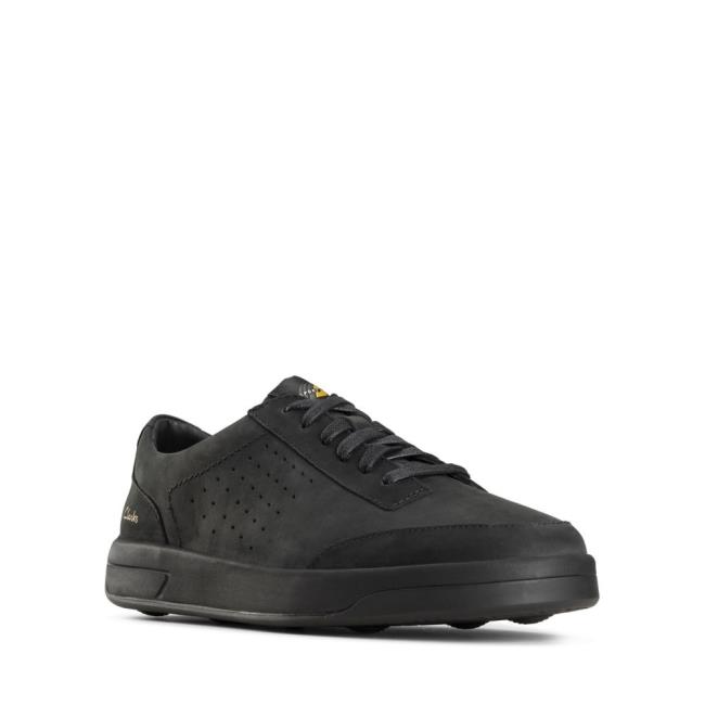 Clarks Hero Air Lace Men's Sneakers Black | CLK743PMX