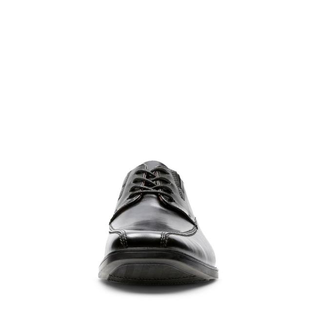 Clarks Tilden Walk Men's Black Shoes Black | CLK691ADO